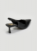 Γόβες slingback μυτερές με ζωνάκι TFP