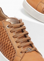 Sneakers δερμάτινα με διάτρητο σχέδιο Carmela 160797