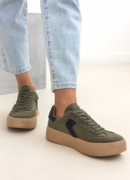 Sneakers flatforms με διχρωμία Xti 142953