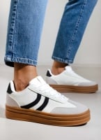 Sneakers flatforms με ψηλή σόλα ERYNN