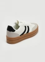 Sneakers flatforms με ψηλή σόλα ERYNN