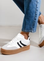 Sneakers flatforms με ψηλή σόλα ERYNN