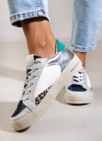 Sneakers με γκλίτερ ERYNN