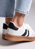Sneakers με πέρλες και δαντέλα ERYNN