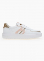 Sneakers με σχέδιο και διχρωμία