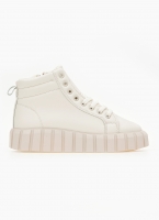 Sneakers μποτάκια με σχέδιο στη σόλα