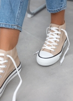 Sneakers μποτάκια πάνινα