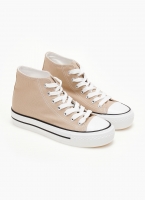 Sneakers μποτάκια πάνινα