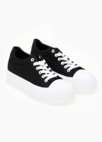 Sneakers πάνινα με διπλή σόλα