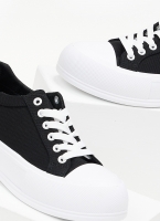 Sneakers πάνινα με διπλή σόλα