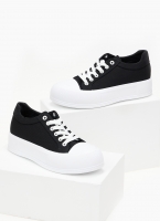 Sneakers πάνινα με διπλή σόλα