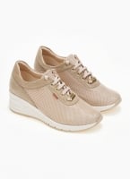Sneakers wedges με ανάγλυφο σχέδιο Ragazza 0329