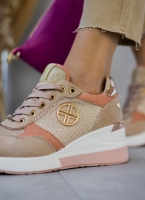 Sneakers wedges με glitter Xti 141116