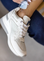 Sneakers wedges με στρας Xti 141154