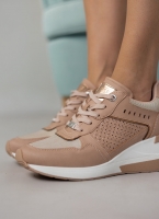 Sneakers wedges με στρας Xti 141154