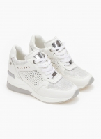 Sneakers wedges με στρας Xti 141154