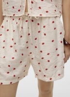 Σορτς με print φράουλες Vero Moda 10324635