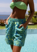 Σορτς με print και χάντρες Vero Moda 10308897