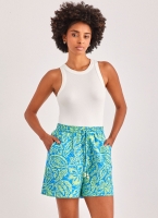 Σορτς με print και χάντρες Vero Moda 10308897