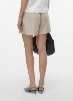 Σορτς ψηλόμεσο με λινό Vero Moda 10321625