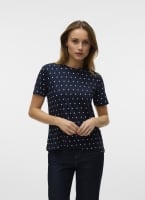 T-shirt πουά Vero Moda 10322565