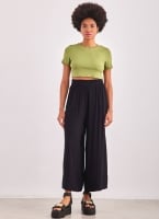 T-shirt σε cropped γραμμή Different-Shop 03-133