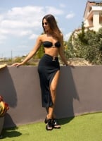 Three pieces bikini strapless