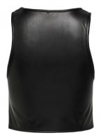 Τοπ δερματίνη με cut out Only 15307168
