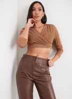 Crop top κρουαζέ Noobass 01-111