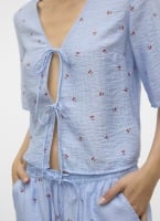 Τοπ ριγέ με δέσιμο Vero Moda 10324638