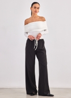 Τοπ strapless μακρυμάνικο