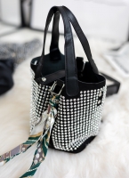 Τσαντάκι χειρός με strass