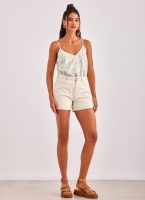 Τζιν σορτς με ρεβέρ Vero Moda 10279493
