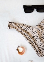 V cut bikini slip με σχέδιο BP3166