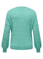 Ζακέτα πλεκτή με κουμπιά καρδιές Carmakoma Plus size 15311472