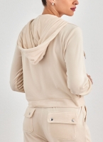 Ζακέτα velvet με κουκούλα Vero Moda 10294074