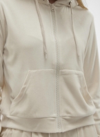 Ζακέτα velvet με κουκούλα Vero Moda 10294074