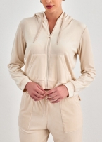 Ζακέτα velvet με κουκούλα Vero Moda 10294074
