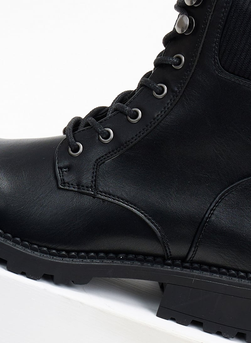 Αρβυλάκια με υφασμάτινη λεπτομέρεια Gabi Boots 1993
