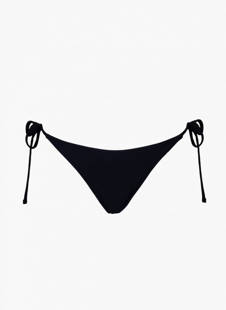 Basic bikini slip με κορδόνια