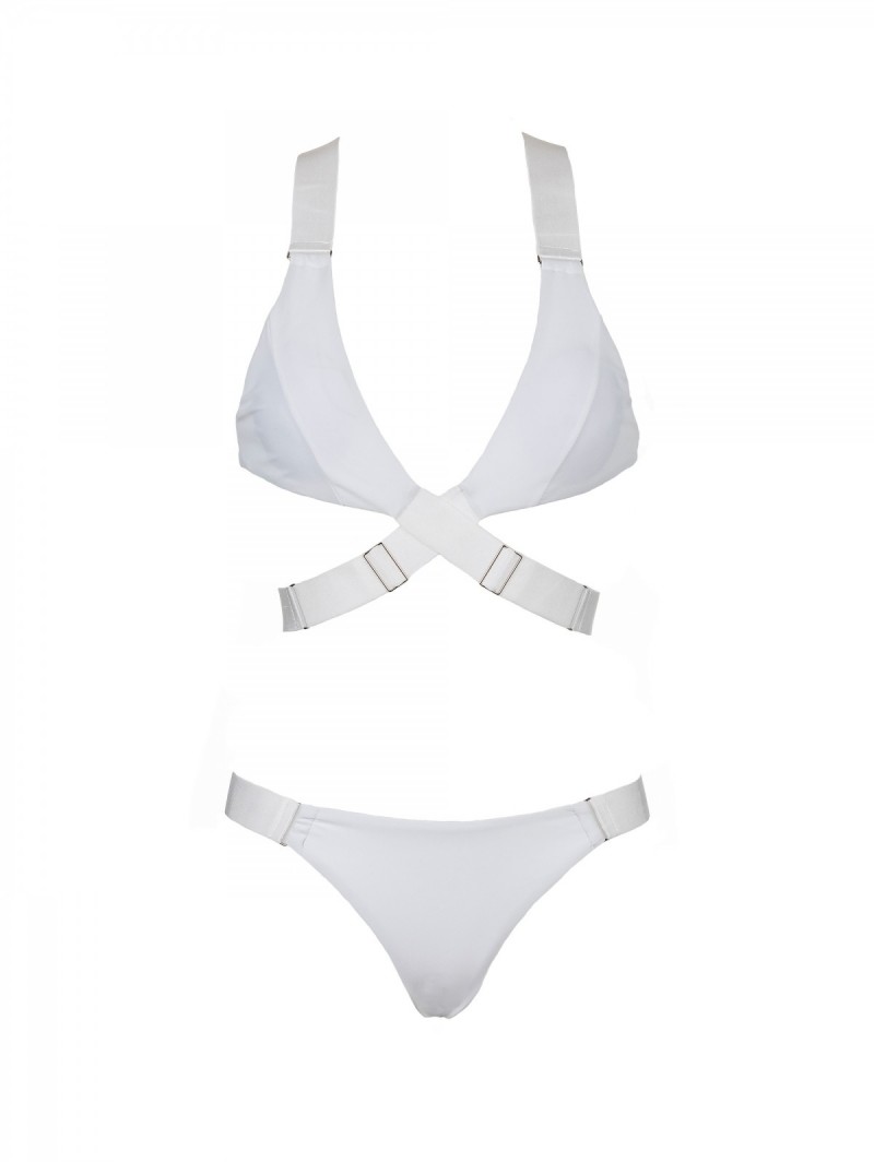 Bikini με χιαστί δέσιμο
