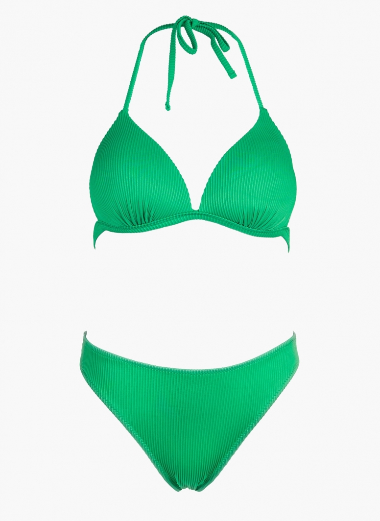 Bikini Set με ανάγλυφο σχέδιο
