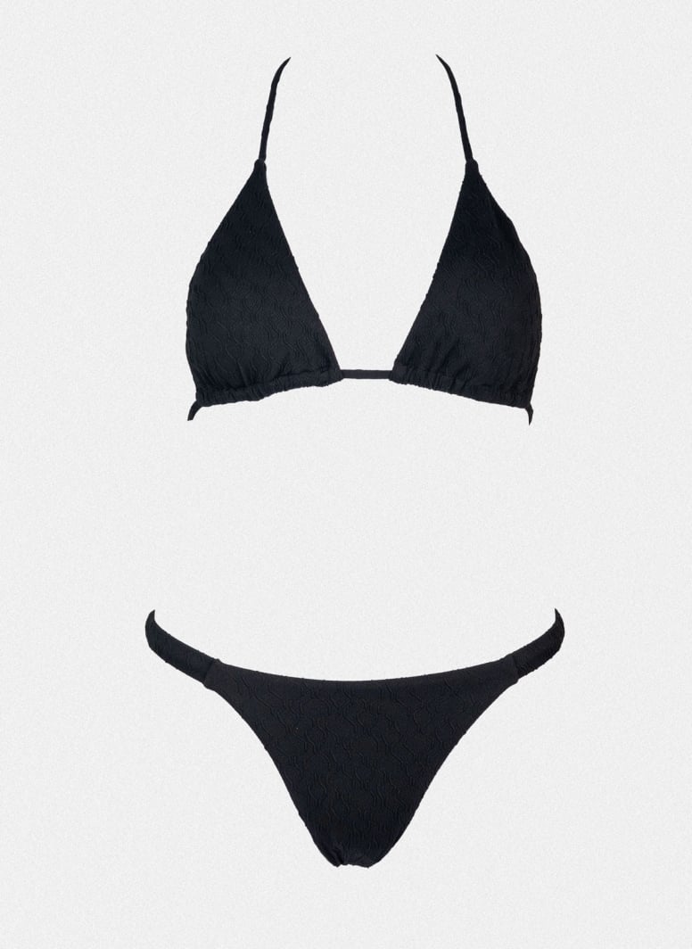 Bikini Set με ανάγλυφο σχέδιο