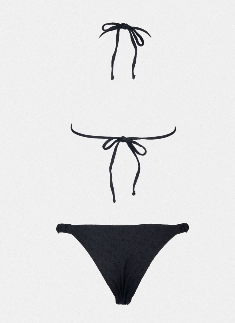 Bikini Set με ανάγλυφο σχέδιο