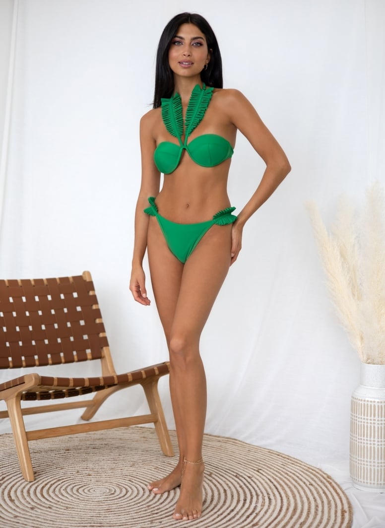 Bikini Set με frilled βολάν