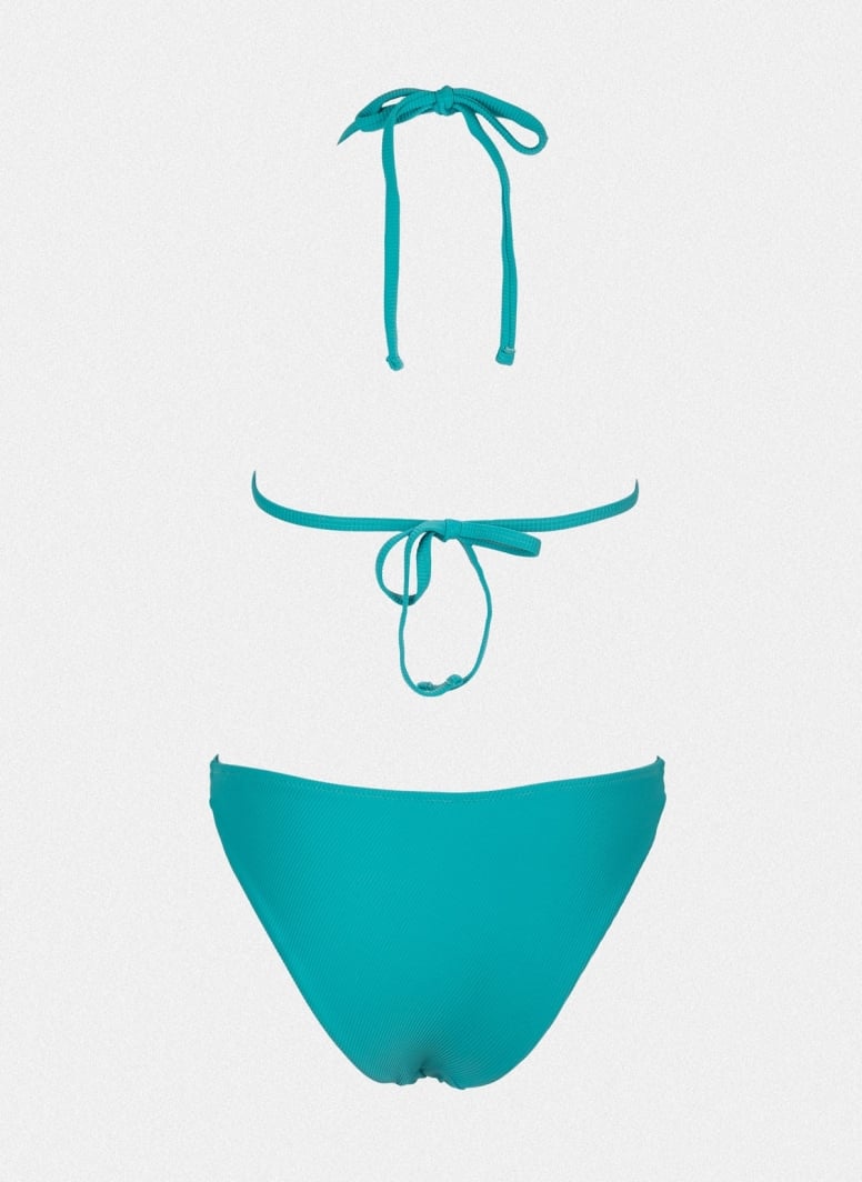 Bikini Set ribbed με τριγωνάκι