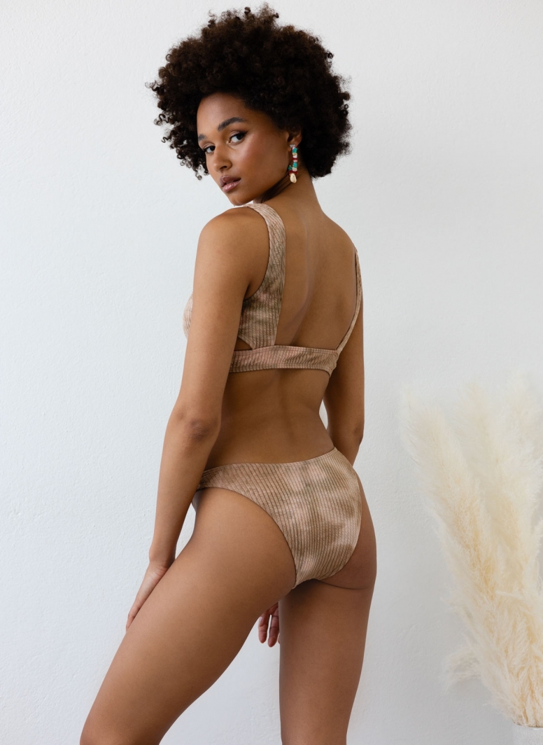 Bikini Set tie dye με μπουστάκι