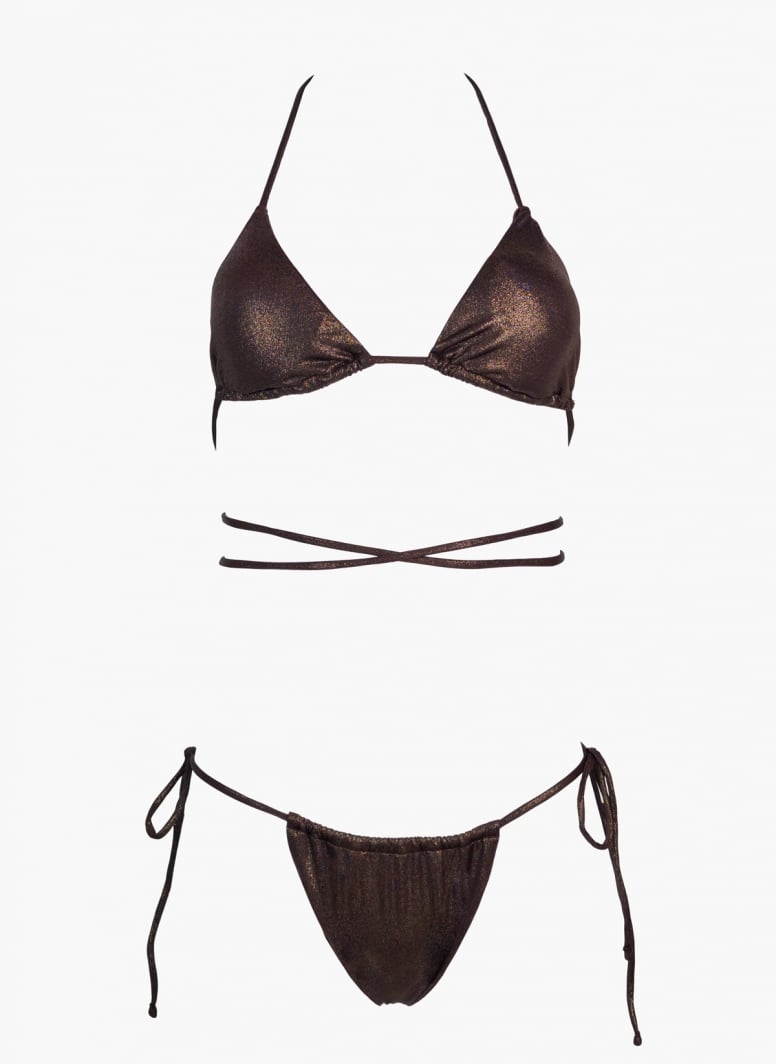 Bikini Set τριγωνάκι ιριδίζον