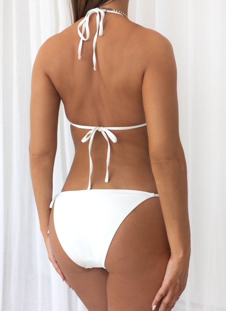 Bikini set τριγωνάκι με κορδόνια