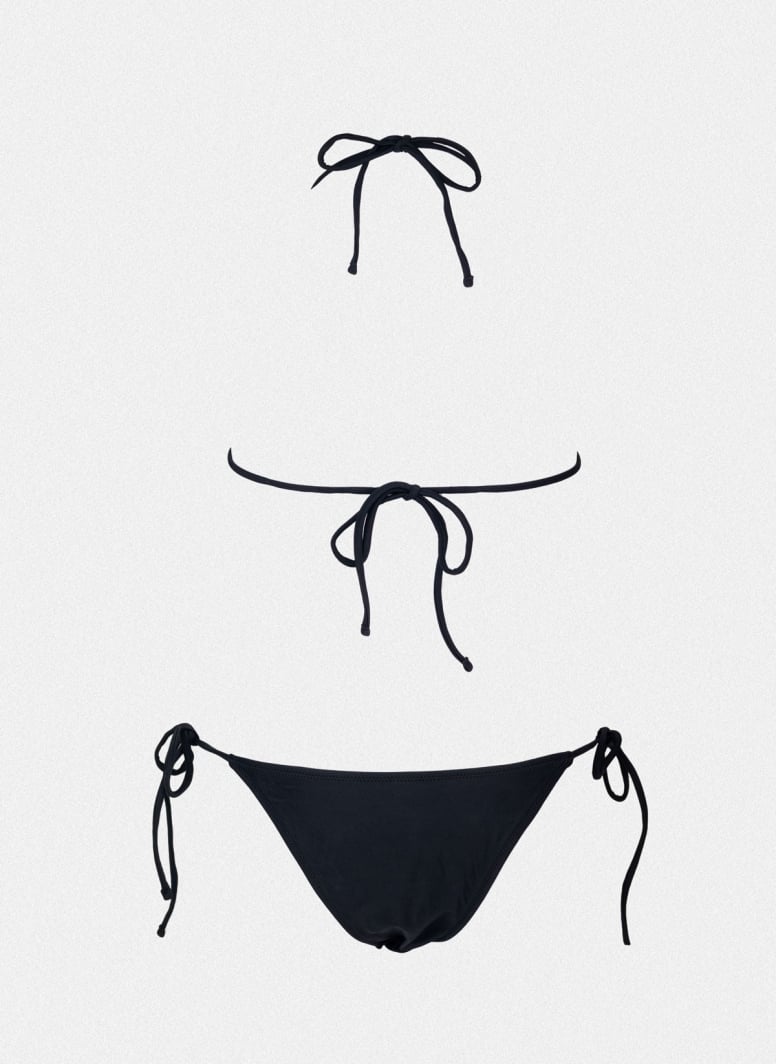 Bikini set τριγωνάκι με στρας